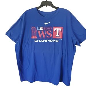 Nike Navy Blue 2023 WS Champions T-Shirt Size XXL